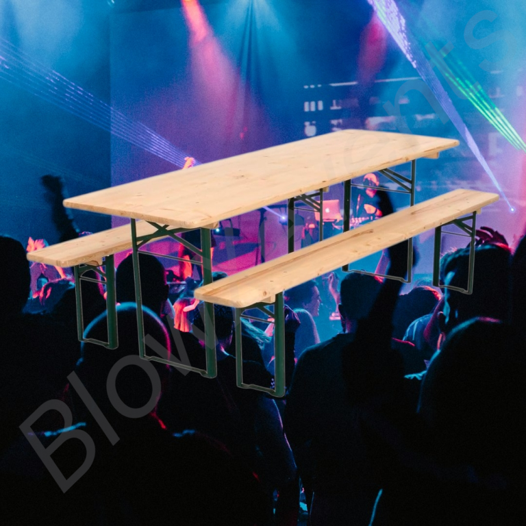 Bierzeltgarnitur mieten BlowXevents - Robuste Festzeltgarnitur Uchte & Minden